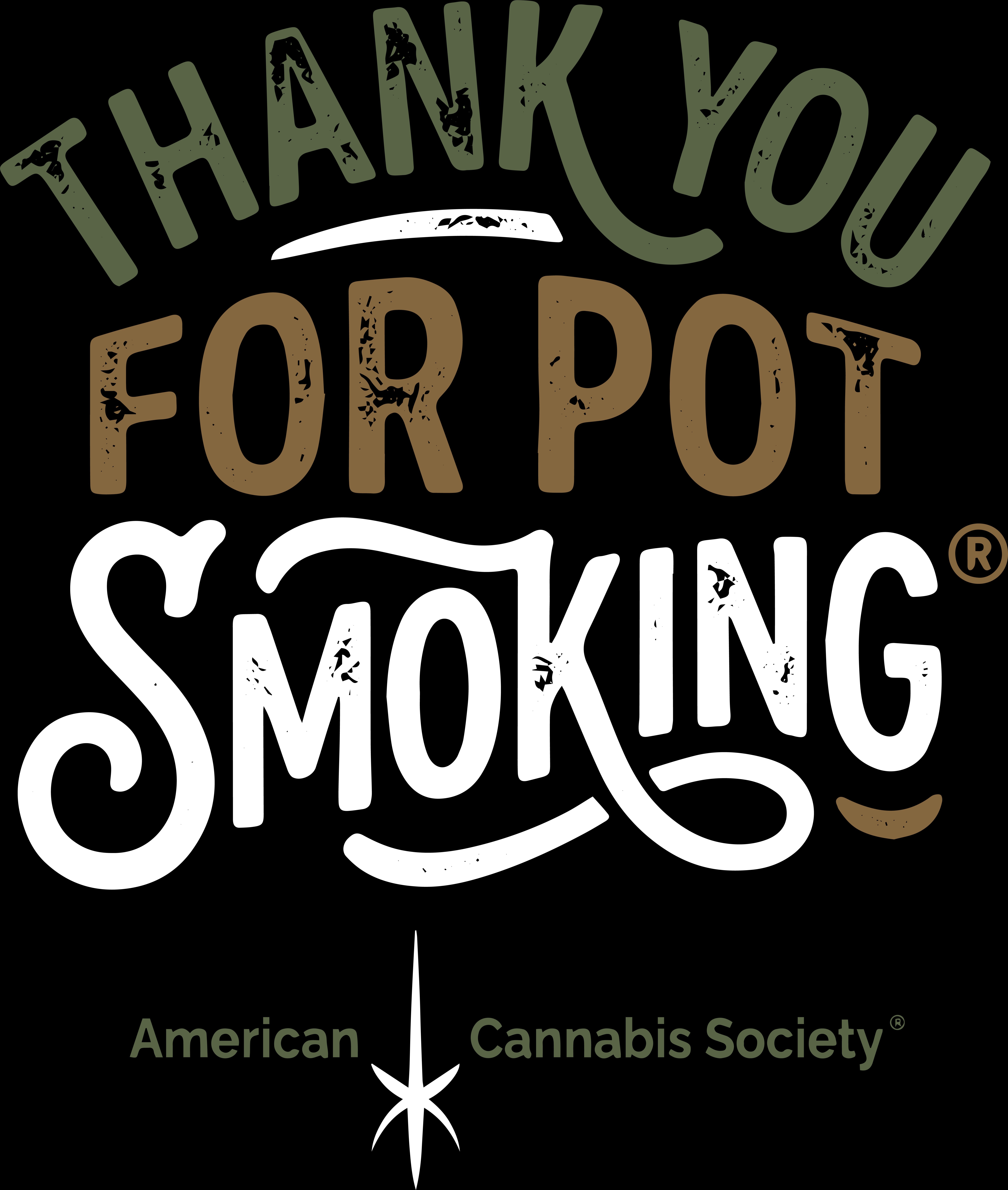 Thank You For Pot Smoking cannabis apparel - Home Grown in WI clothing line from THCfactor.com